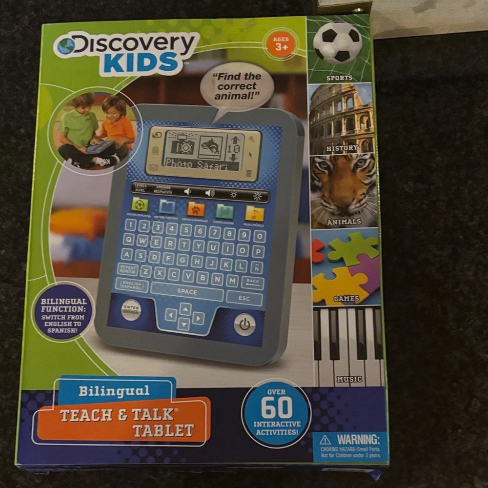 Discovery Kids Bilingual Teach & Talk Tablet
